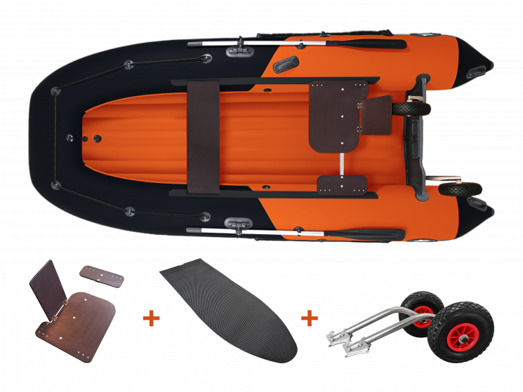 Комплект надувная лодка НДНД Grouper 350 Премиум